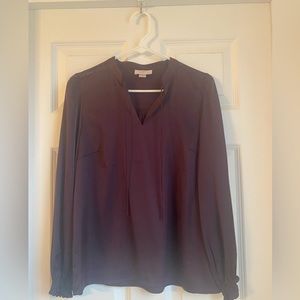 LOFT Women’s Long Sleeve Blouse, Size MP.